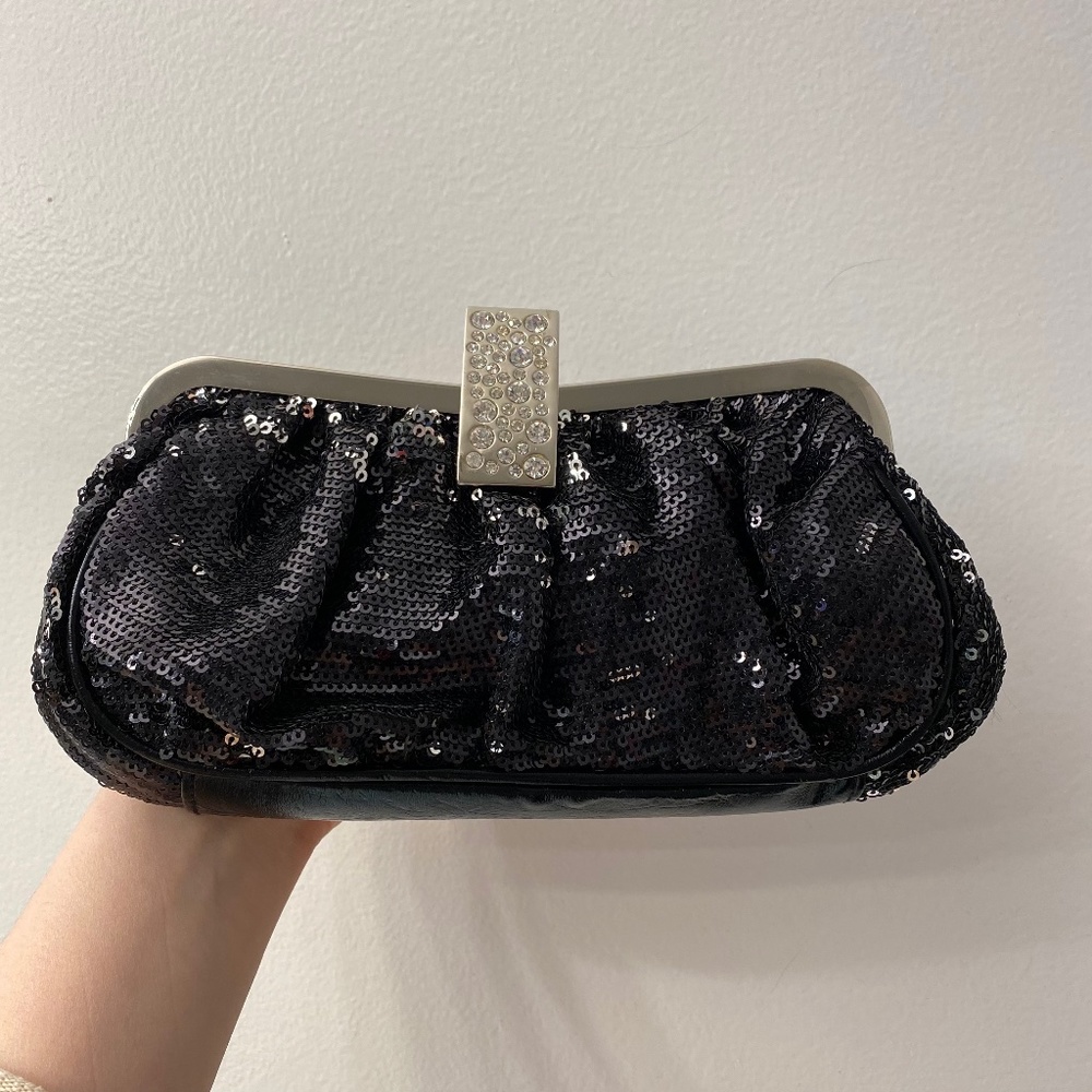 NWT Bling bling clutch bag